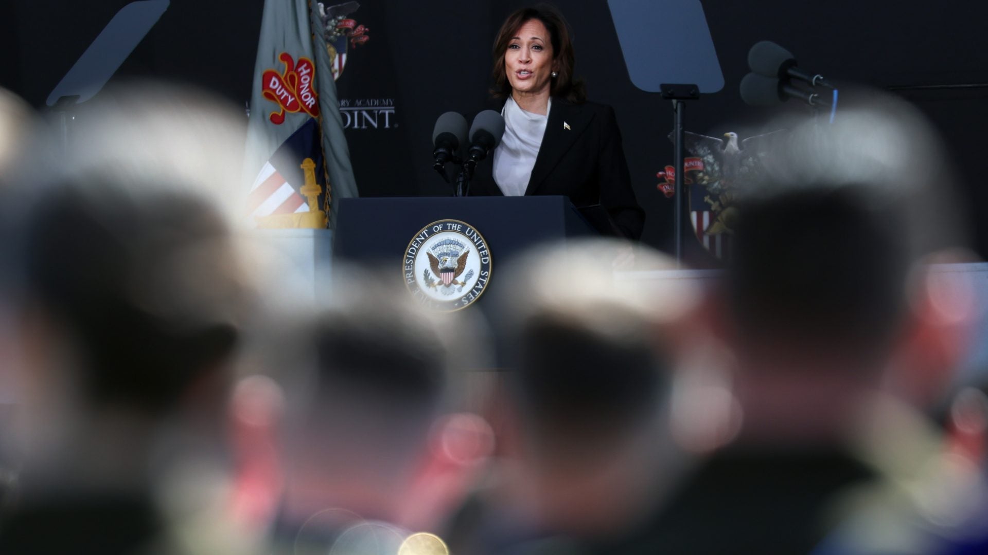 VP Kamala Harris Makes History As The First Woman To Deliver Commencement Address At West Point