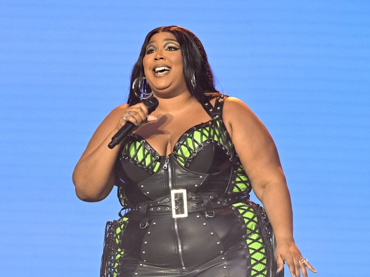 Celebrity Look Of The Week: Lizzo In Her Rockstar Era Wearing Custom Michael Ngo