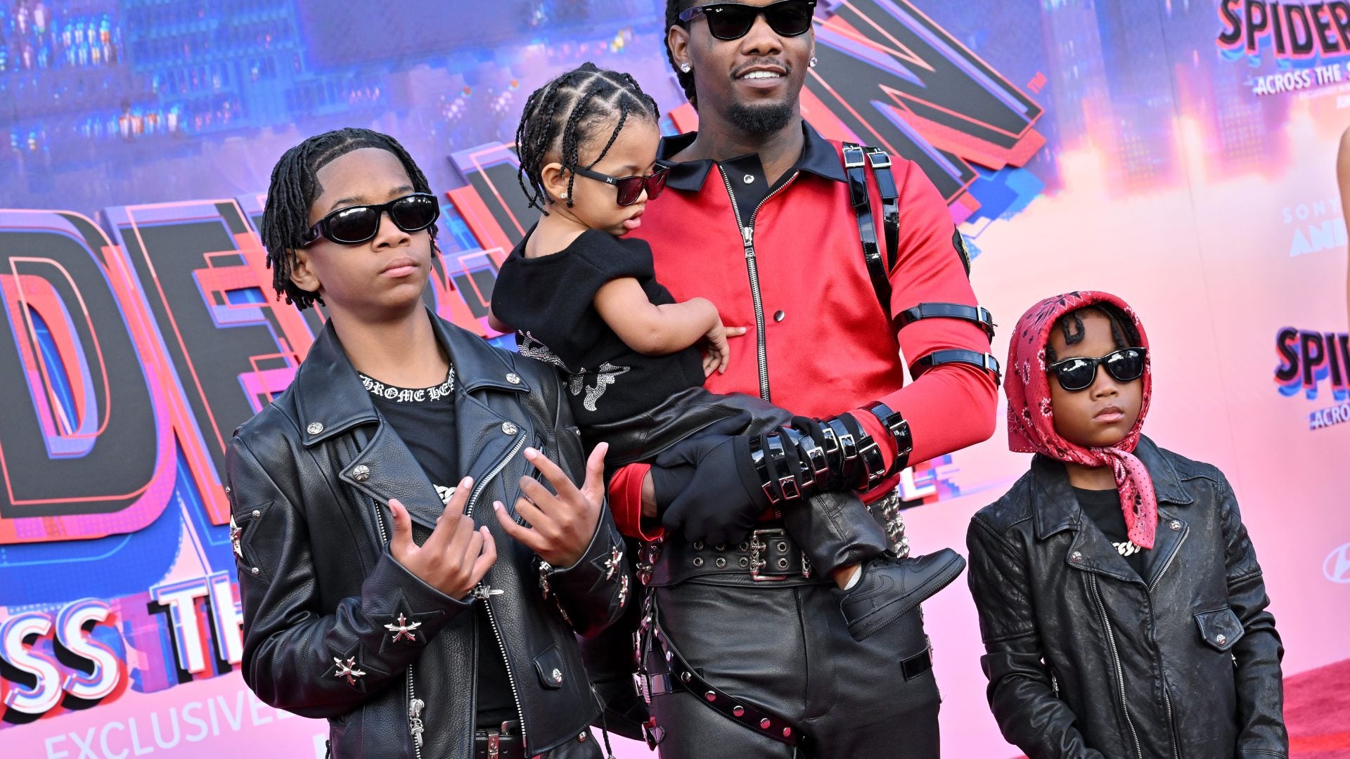 The Stars And Their Kids Came Out For The 'Spider-Man: Across The Multi-Verse' Premiere In LA