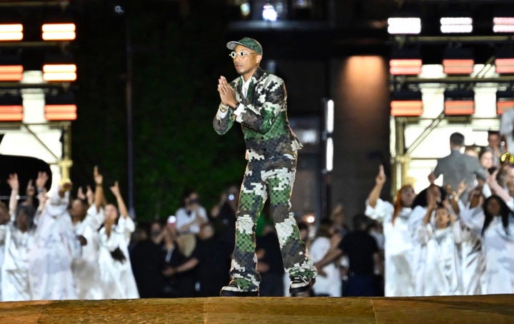 WATCH: In My Feed – Pharrell’s Adorable Triplets Spotted in Matching