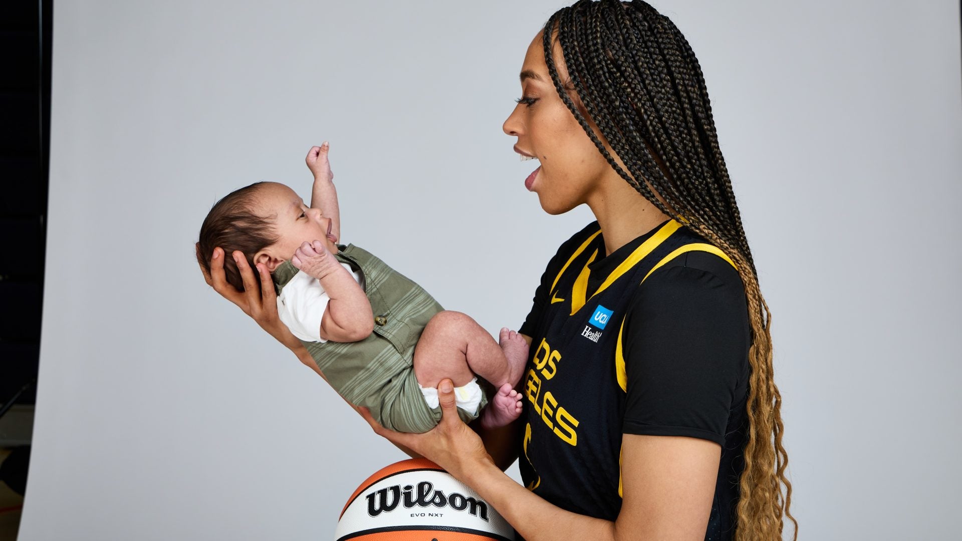 WNBA Star Dearica Hamby Faced Discrimination While Pregnant. She's Now An Advocate For Working Moms On And Off The Court.