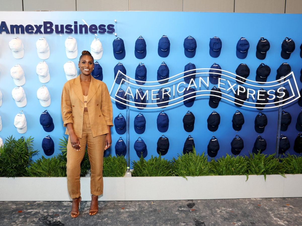 Issa Rae Talks "Fake" DEI Corporate Support And Her Long-Standing Partnership With American Express To Amplify Black Businesses 