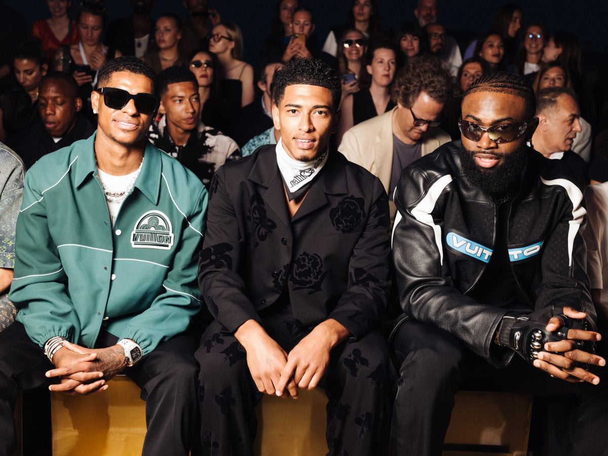 The Best Front Row Looks At The Louis Vuitton Men's Runway Show