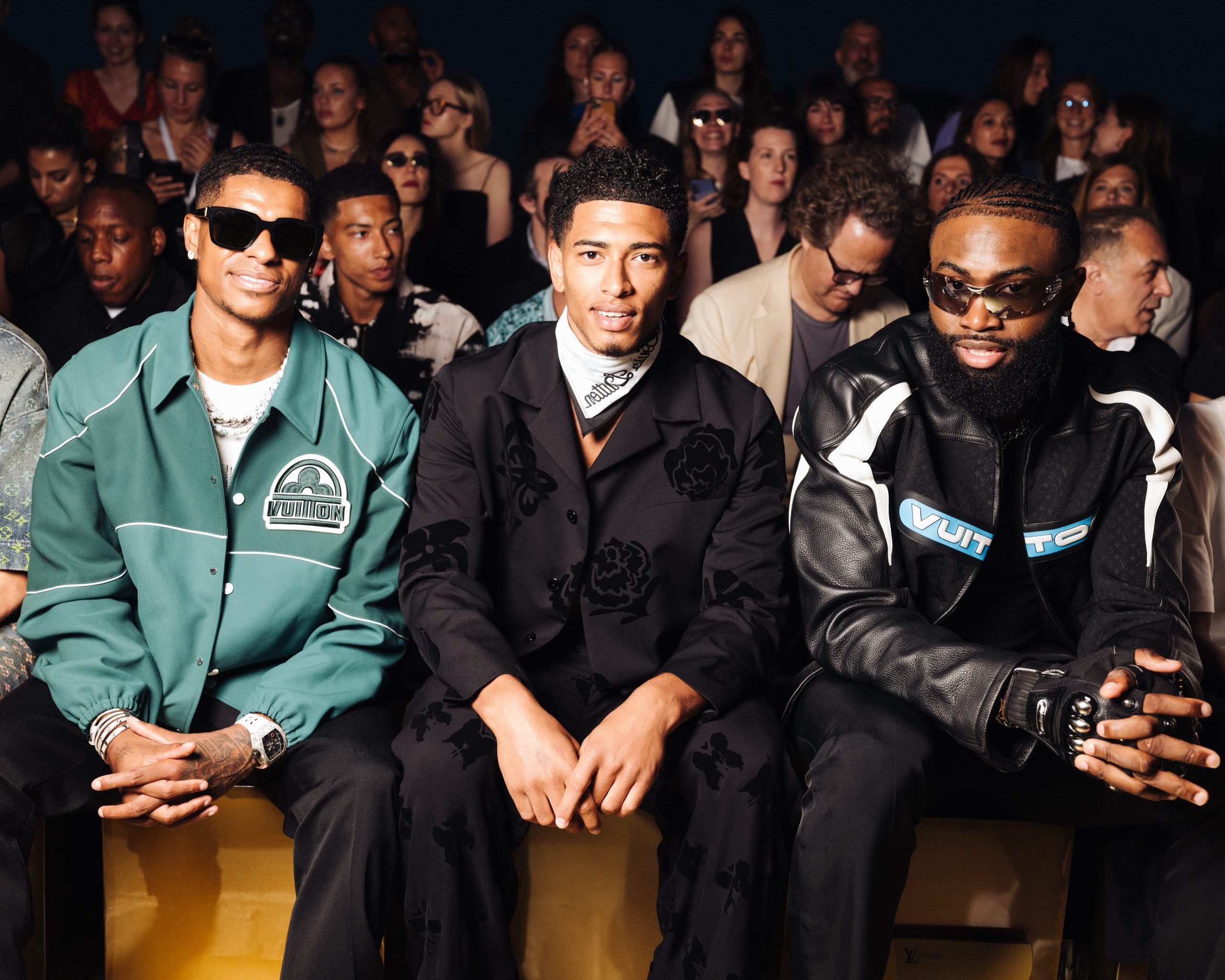 The Best Front Row Looks At The Louis Vuitton Men's Runway Show