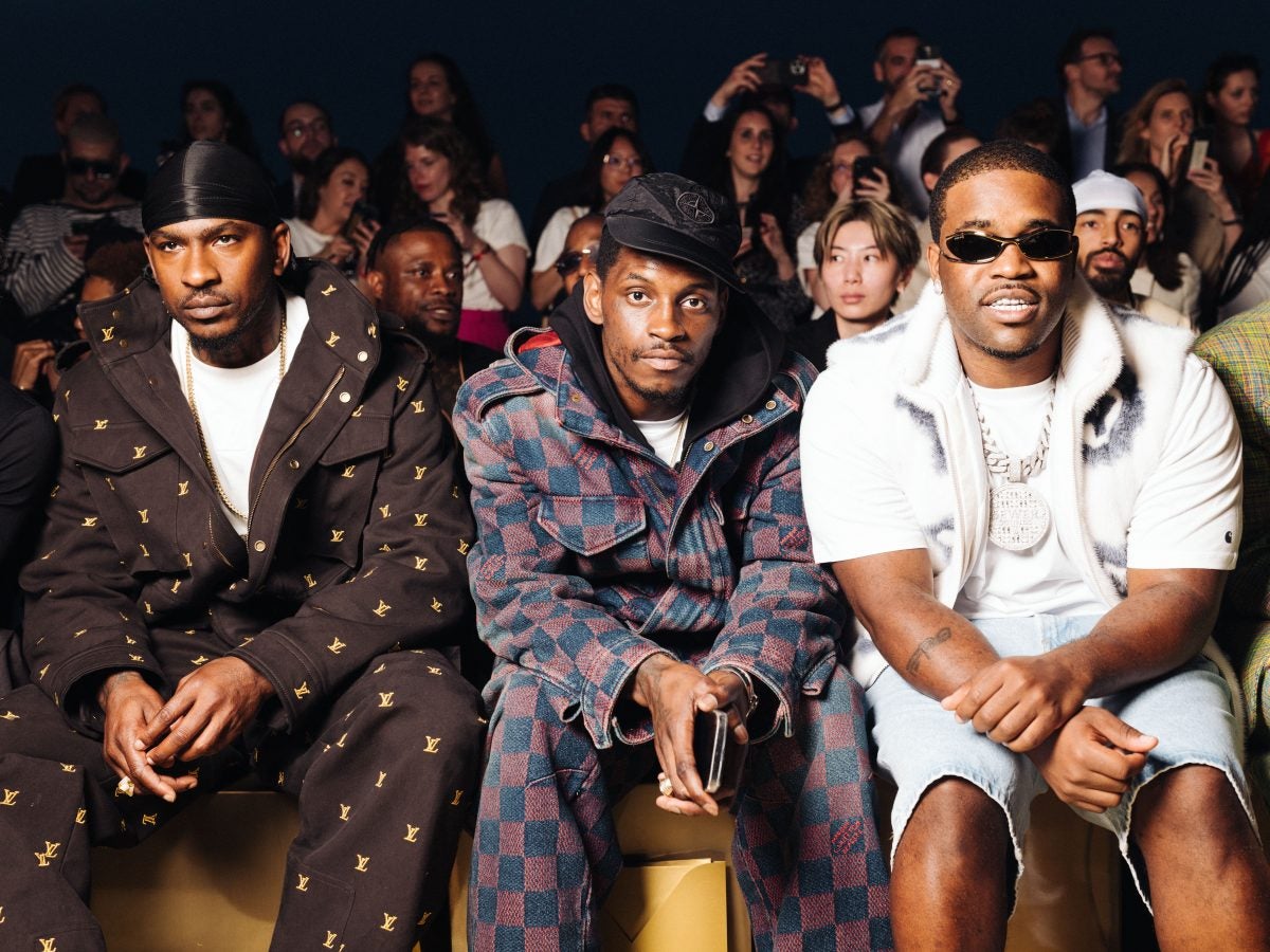 The Best Front Row Looks At The Louis Vuitton Men's Runway Show