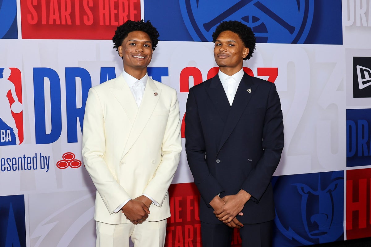 Twin Brothers Make History As BackToBack Picks In 2023 NBA Draft