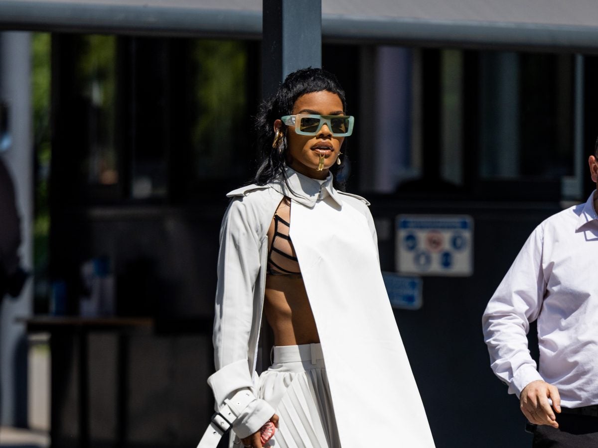 Celebrity Look Of The Week: Teyana Taylor Takes Over Men's Paris Fashion Week