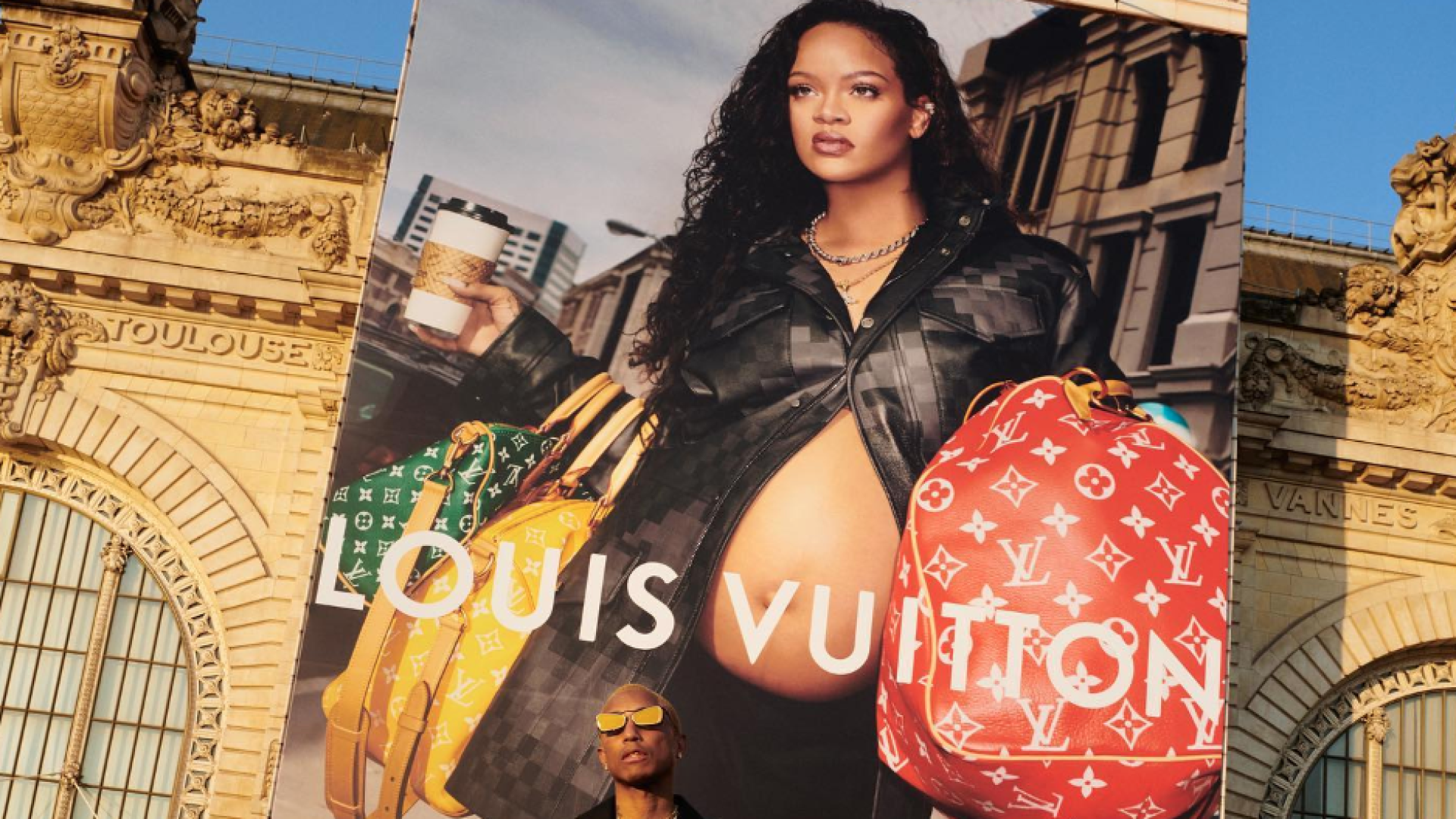 Pharrell Taps Rihanna For Debut Louis Vuitton Men's Campaign