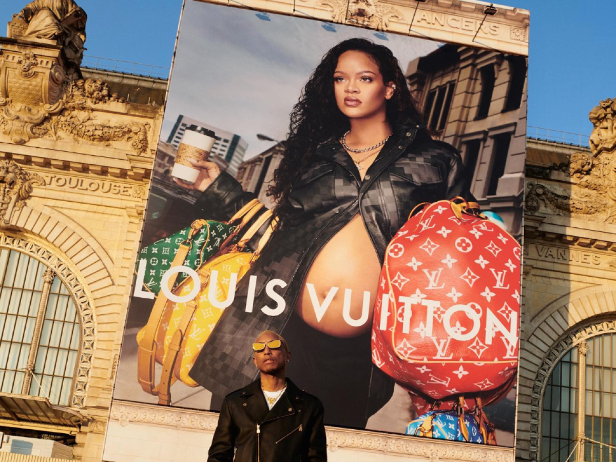 Pharrell Taps Rihanna For Debut Louis Vuitton Men's Campaign