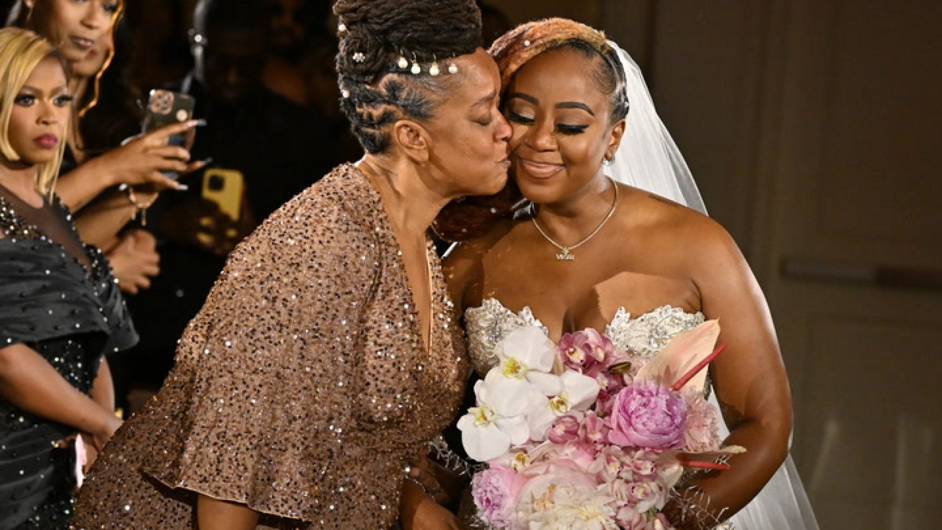WATCH: Take A Look Behind The Scenes Of Derrick Hayes And Pinky Coles Luxurious Wedding