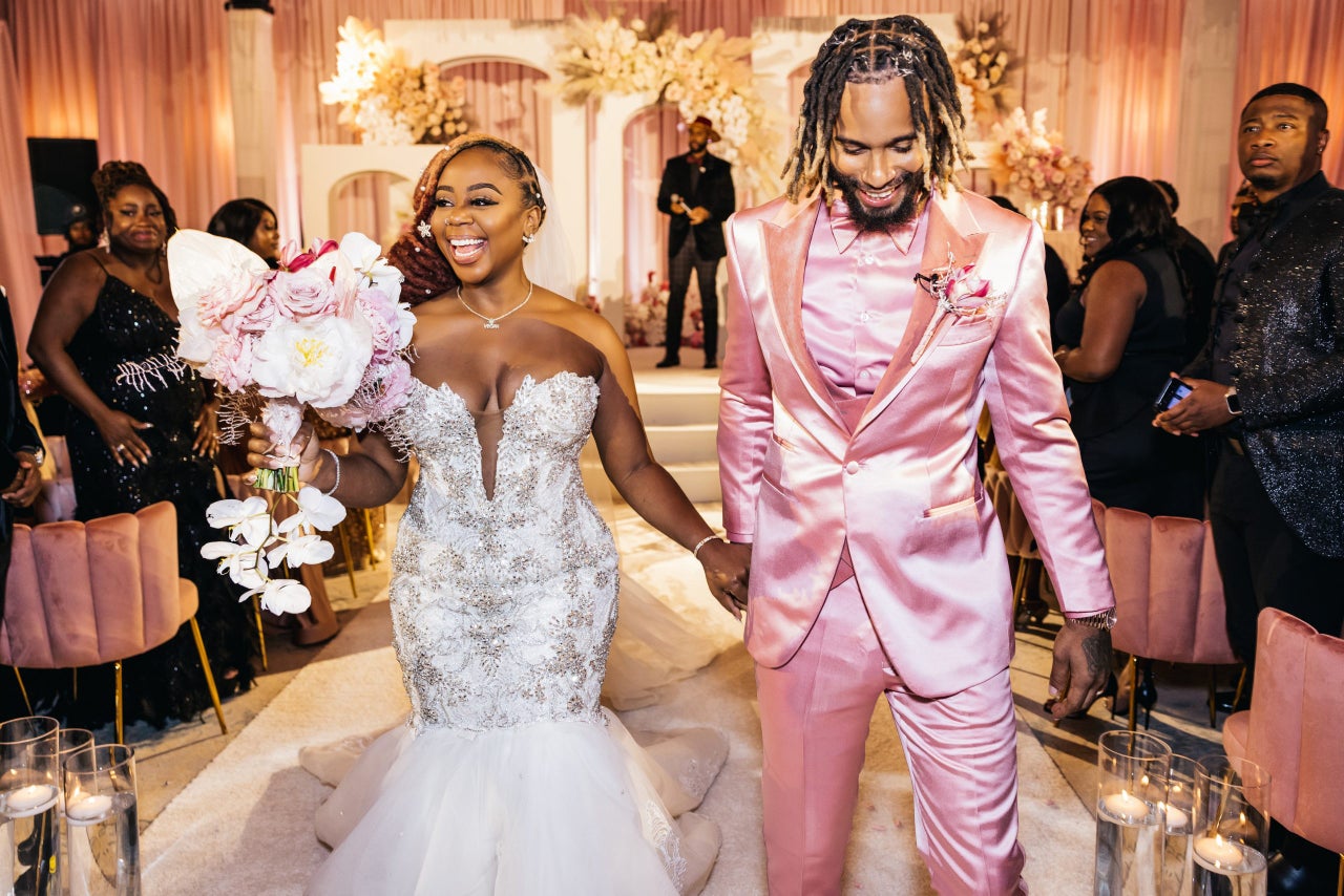 We Were Guests At Pinky Cole And Derrick Hayes' Star-Studded Wedding In