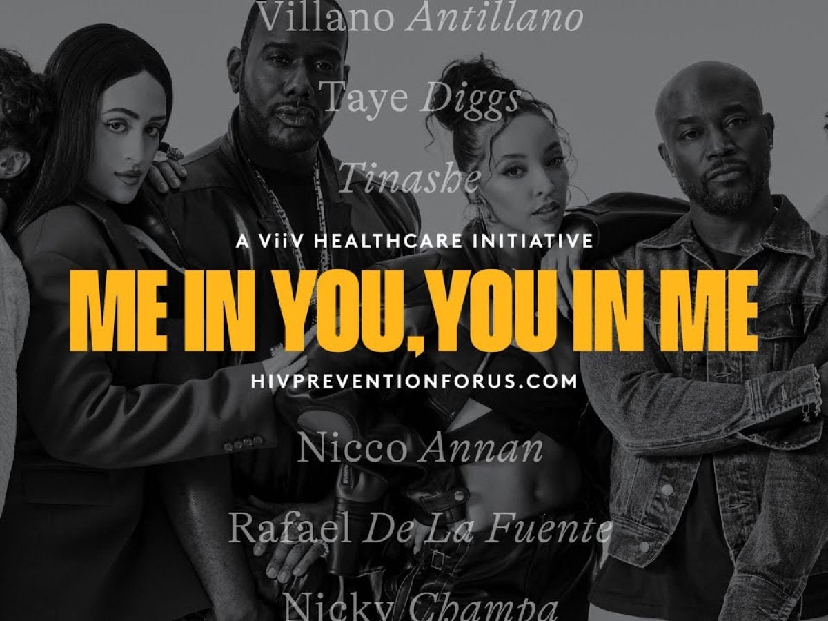 Taye Diggs And Nicco Annan On HIV Prevention For ViiV Healthcare’s ‘Me In You, You In Me’