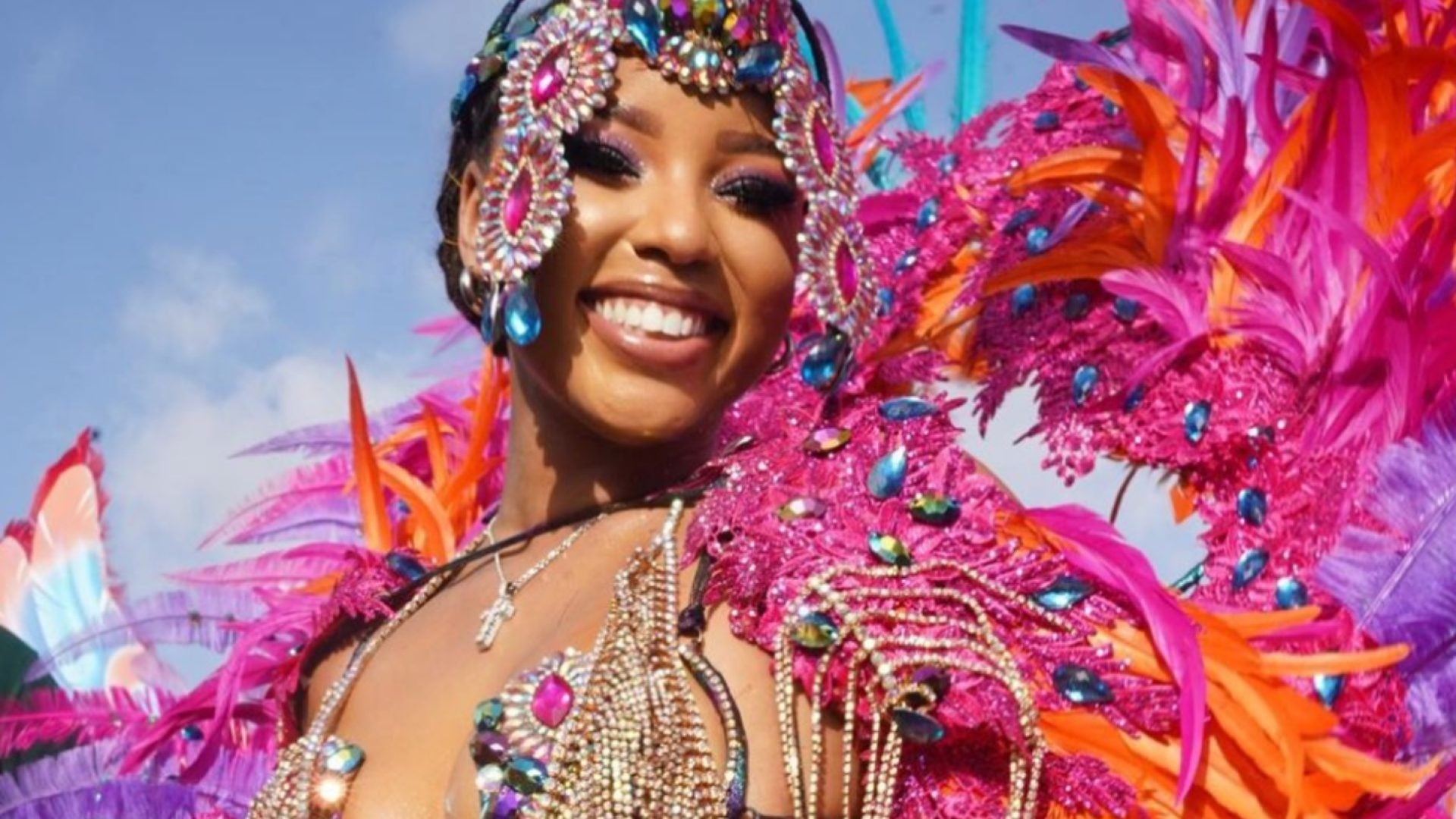 'Best Time Of My Entire Life': Chloe Bailey Played Mas At Her First Carnival In St. Lucia