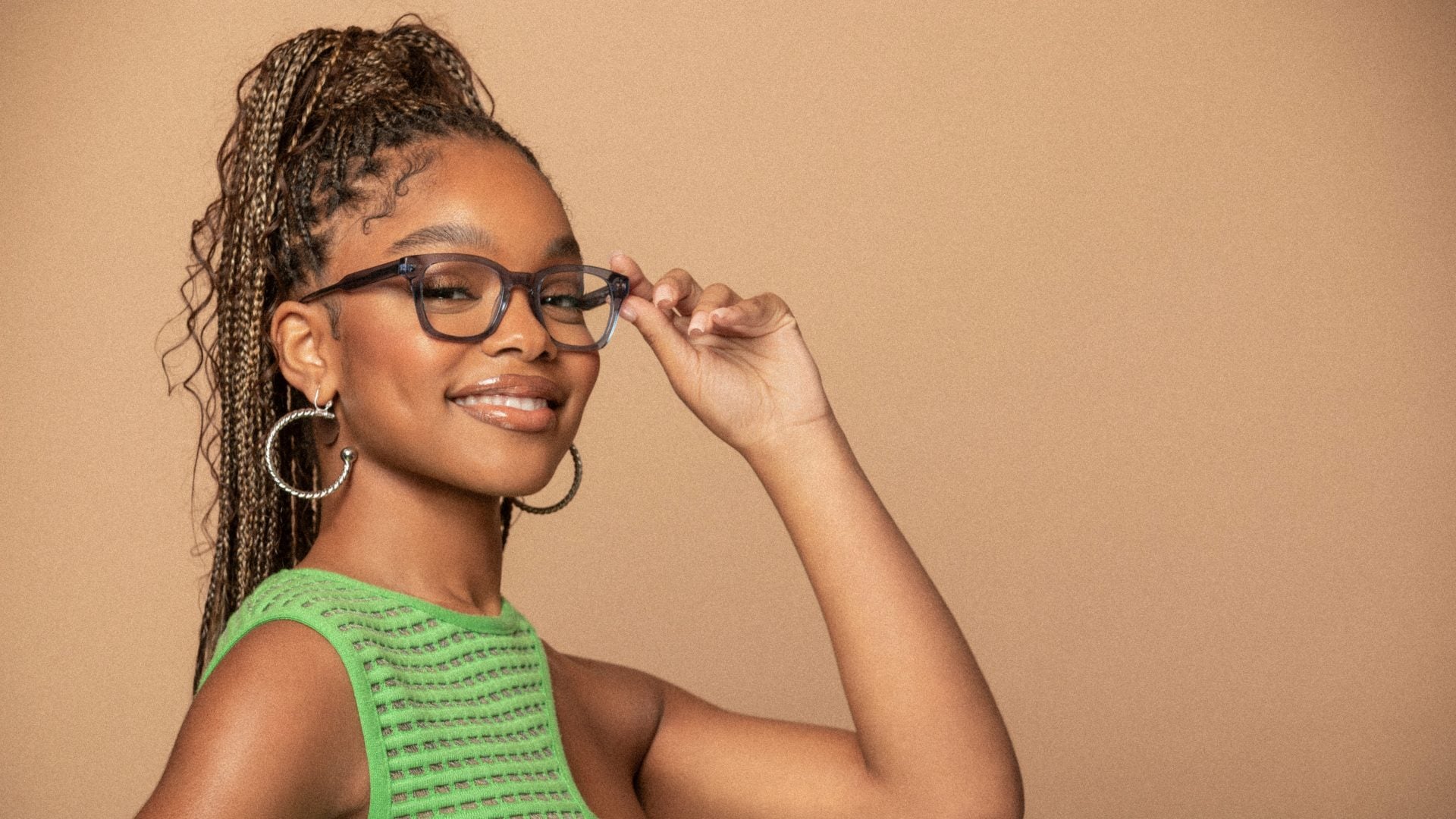 Marsai Martin Collaborates With GlassesUSA For An Eyewear Collection