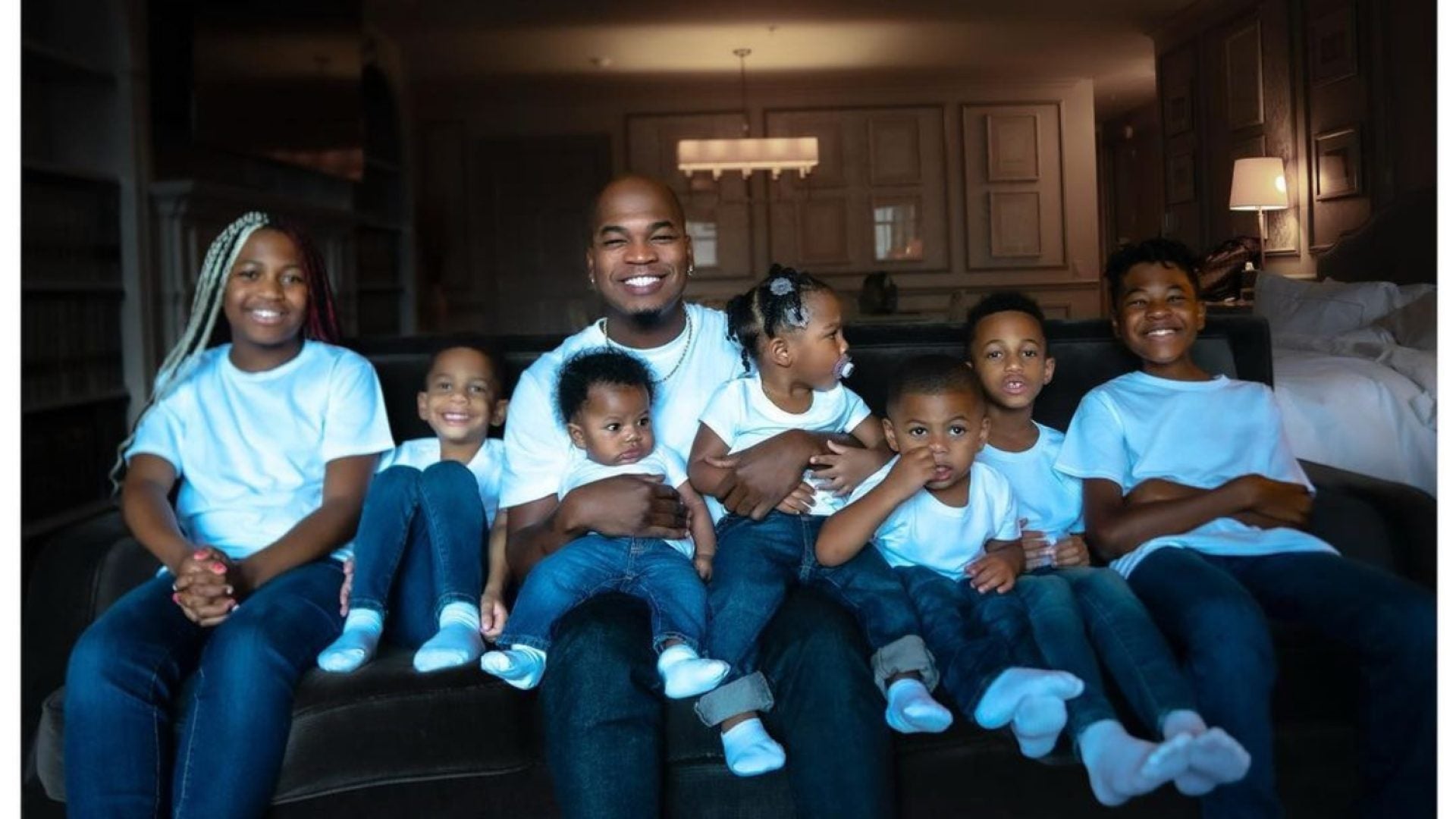 ‘They Are My Reason’: Ne-Yo Poses For Family Photo With All Seven Of His Children