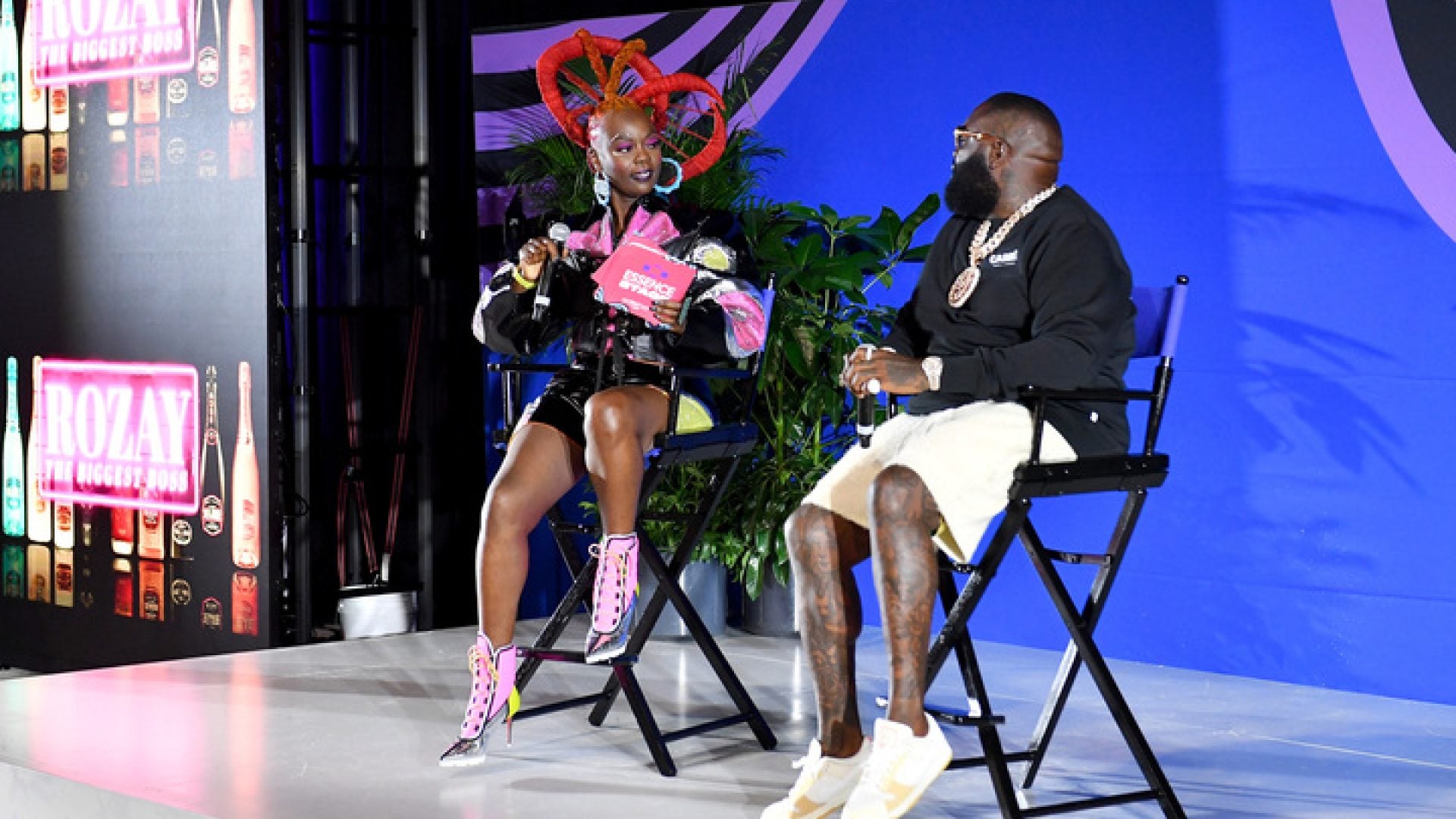Bosses Bossing Up: Rick Ross Drops Gems On Building An Empire With ESSENCE CEO, Caroline Wanga