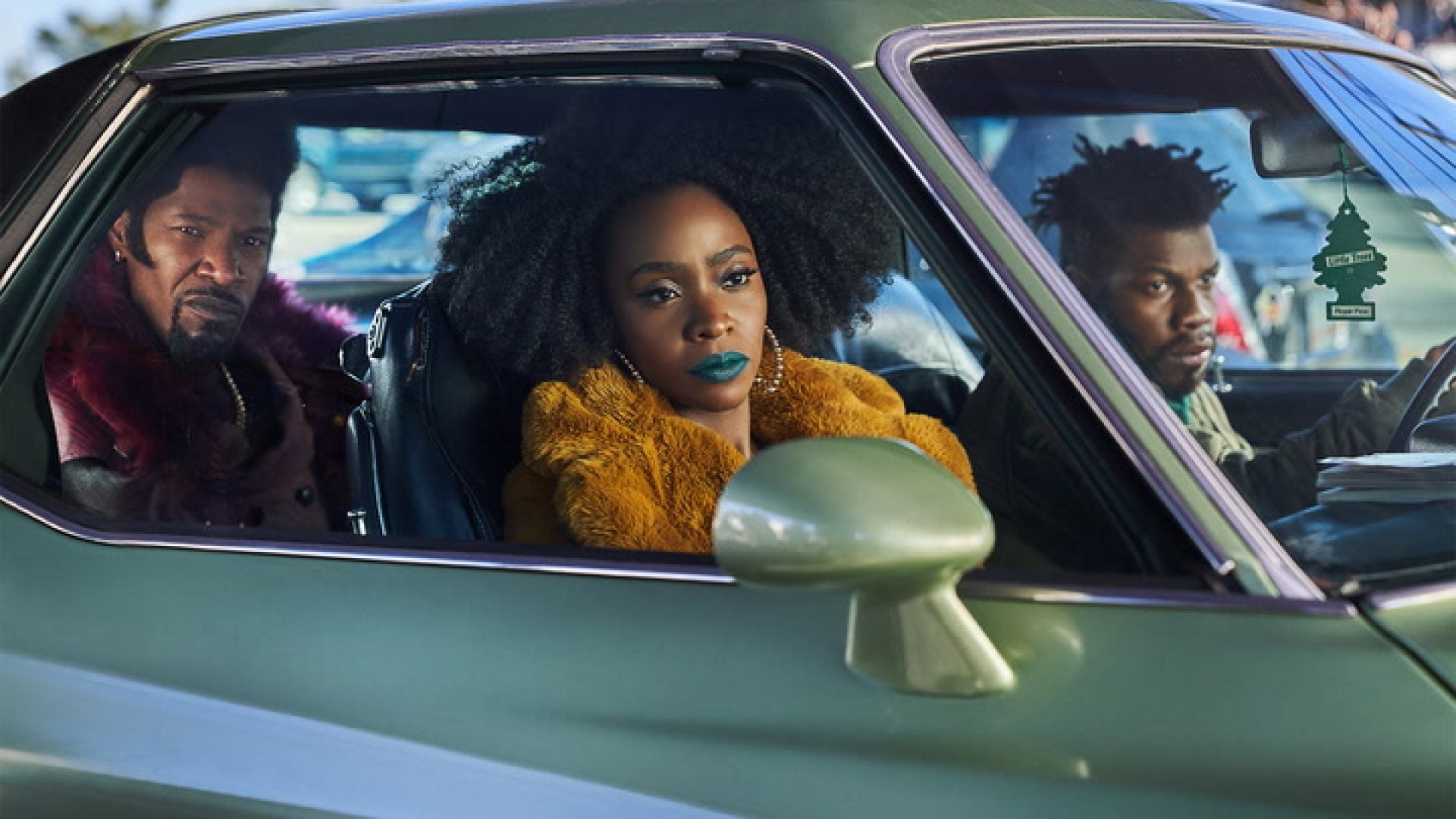 Teyonah Parris And John Boyega Talk Conspiracies Come True And "They Cloned Tyrone"