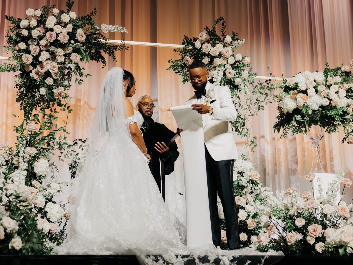 Bridal Bliss: Ashley, Daughter Of R&B Greats Terry Lewis And Karyn White, Wed J.R. In A Star-Studded Celebration Of Love