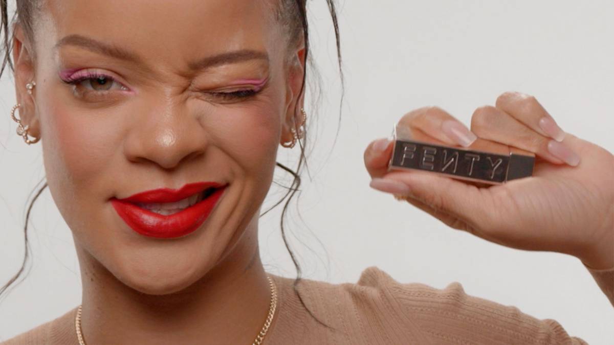 Burak on X: The official FENTY Beauty logo. Rihanna's very own make-up  is launching in Autumn of 2017.  / X