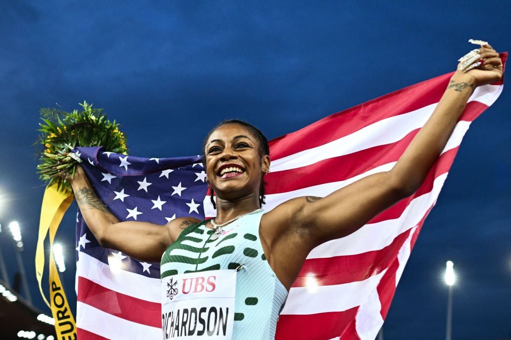 Sha’Carri Richardson Wins Another Race, Shines Bright At Diamond League