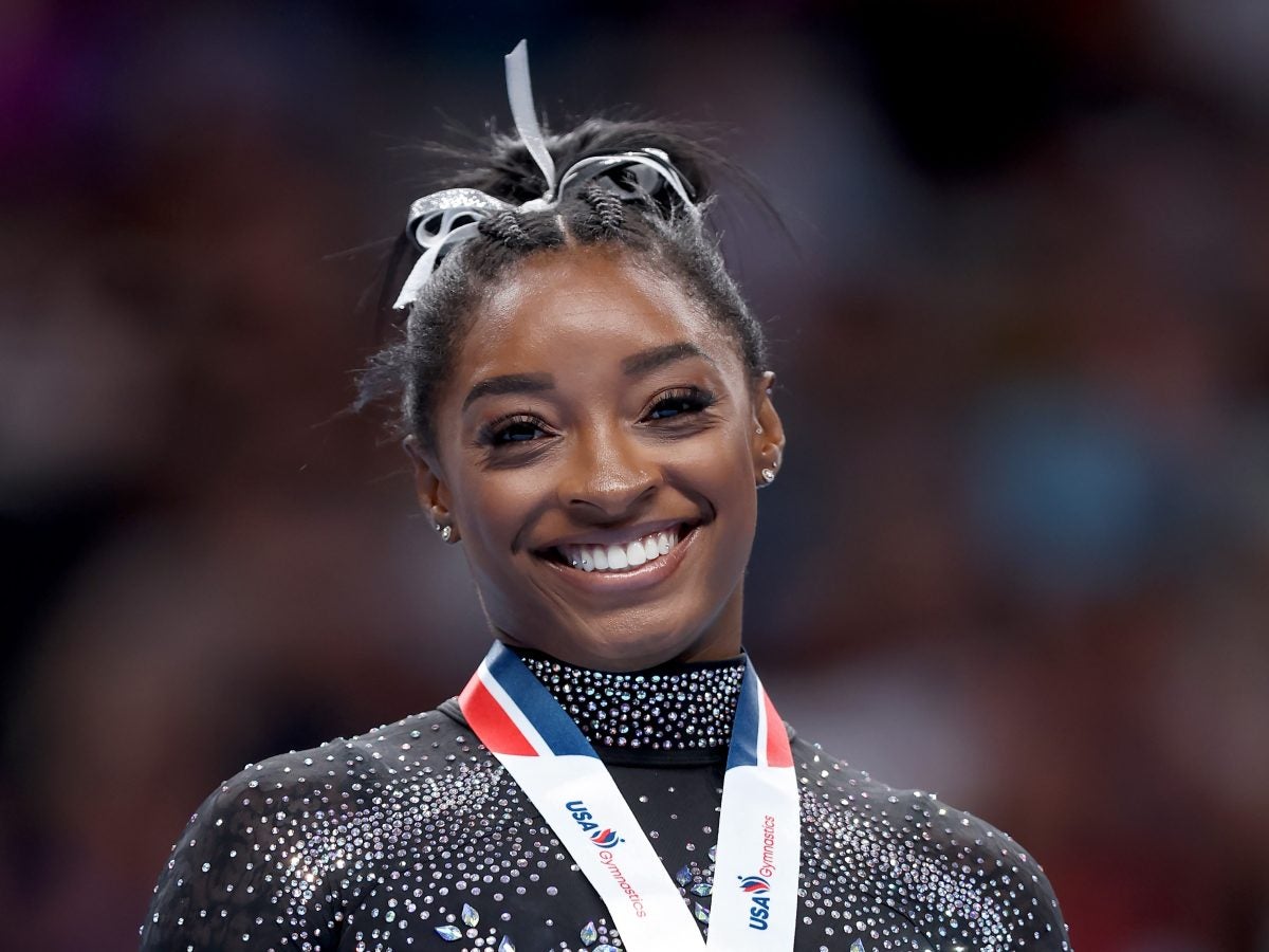 Exclusive: Simone Biles Says Fake It 'Til You Make It When It Comes To Confidence