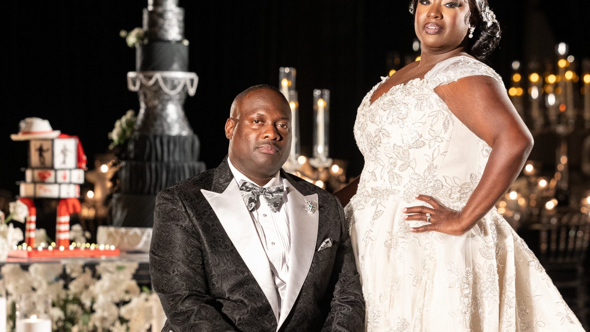 Bridal Bliss: Kelley And Moreno's Vintage Black Hollywood Themed Wedding Brought Out The Stars Of Today