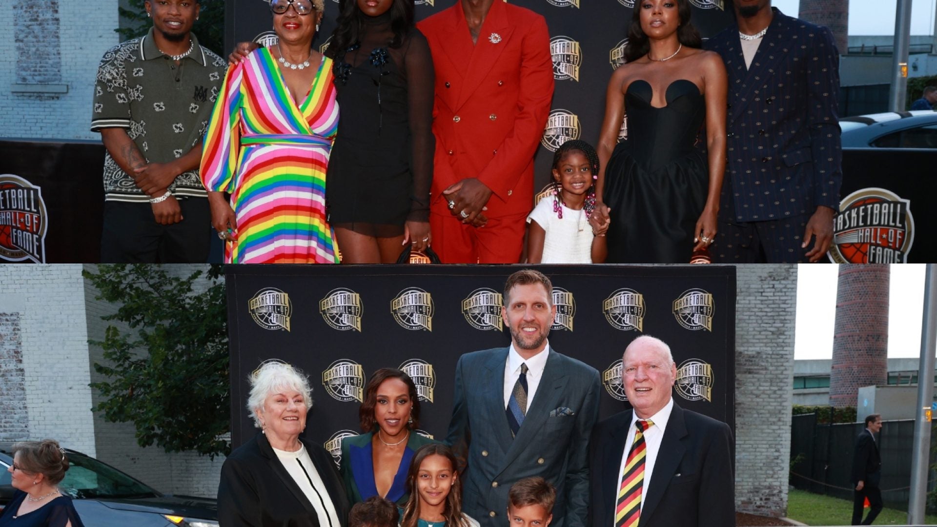 NBA Greats Dwyane Wade, Dirk Nowitzki Made Their Hall Of Fame Induction A Family Affair