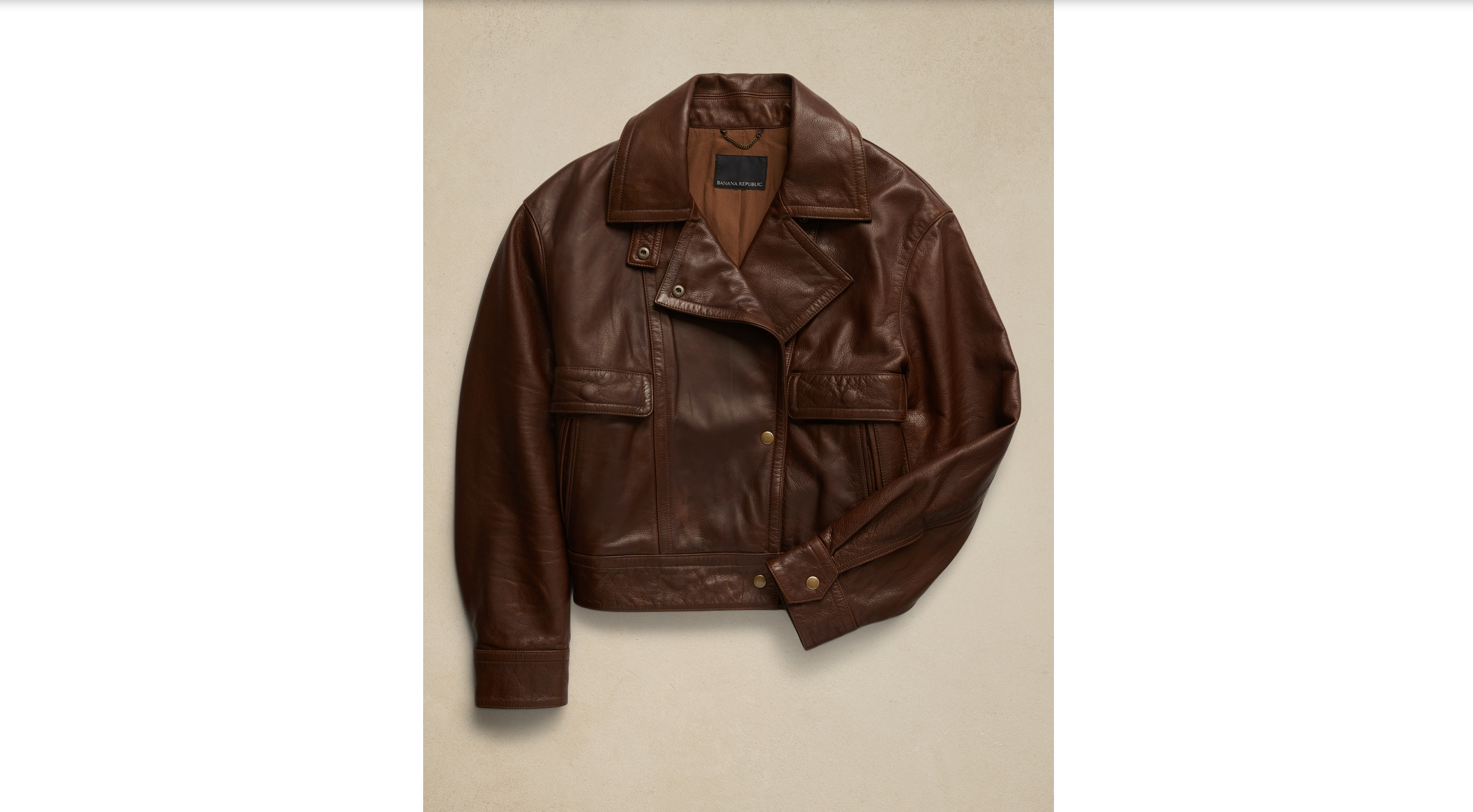 Banana Republic Women's Essential Leather Jacket