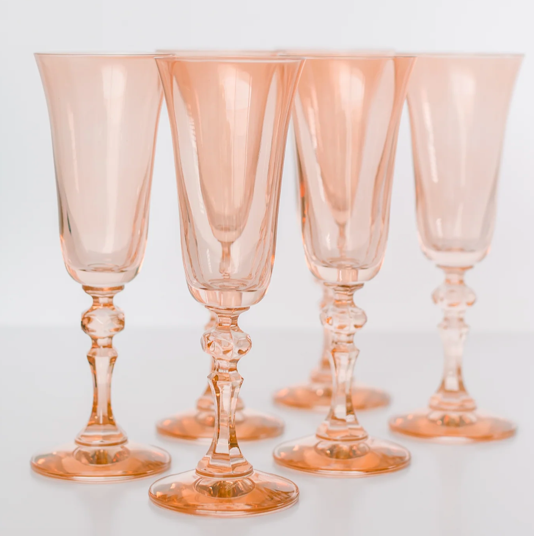 Iridescent Hammered Cocktail & Martini Glasses - Sister.ly Drinkware