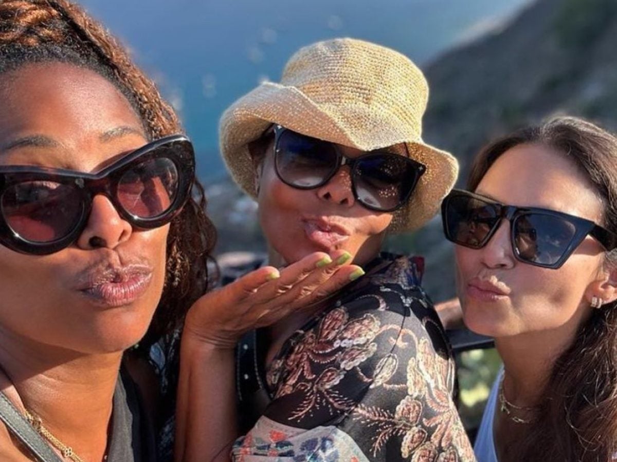 It’s A Girls Trip! Janet Jackson And Tasha Smith Live It Up In Italy