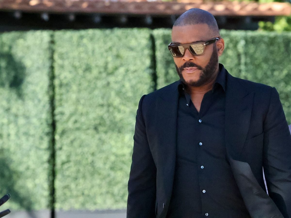 Tyler Perry And BET's Biggest Names Were Present For KJ And Skyh Black's Star-Studded Wedding