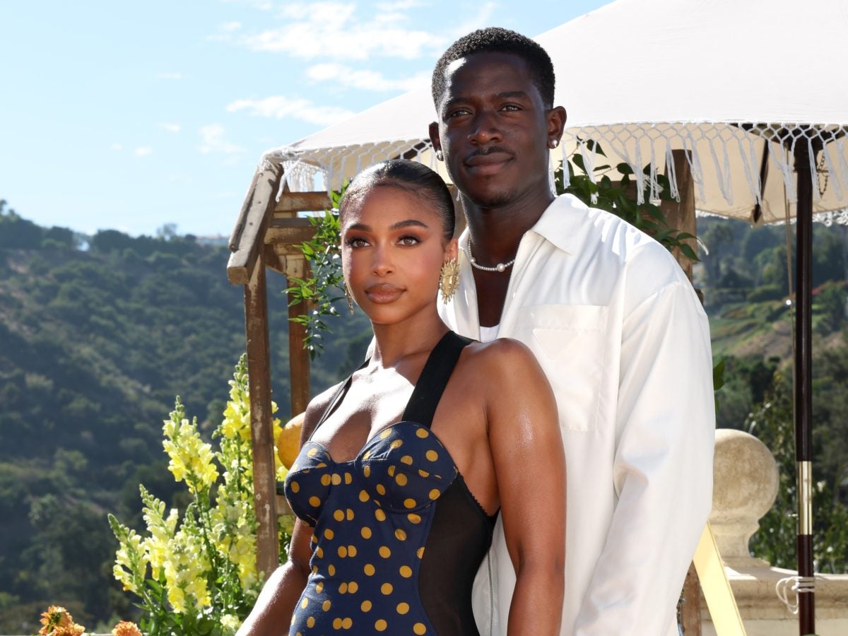 Lori Harvey And 'Twin' Damson Idris Celebrate His 32nd Birthday With One-Of-A-Kind Beige Party 