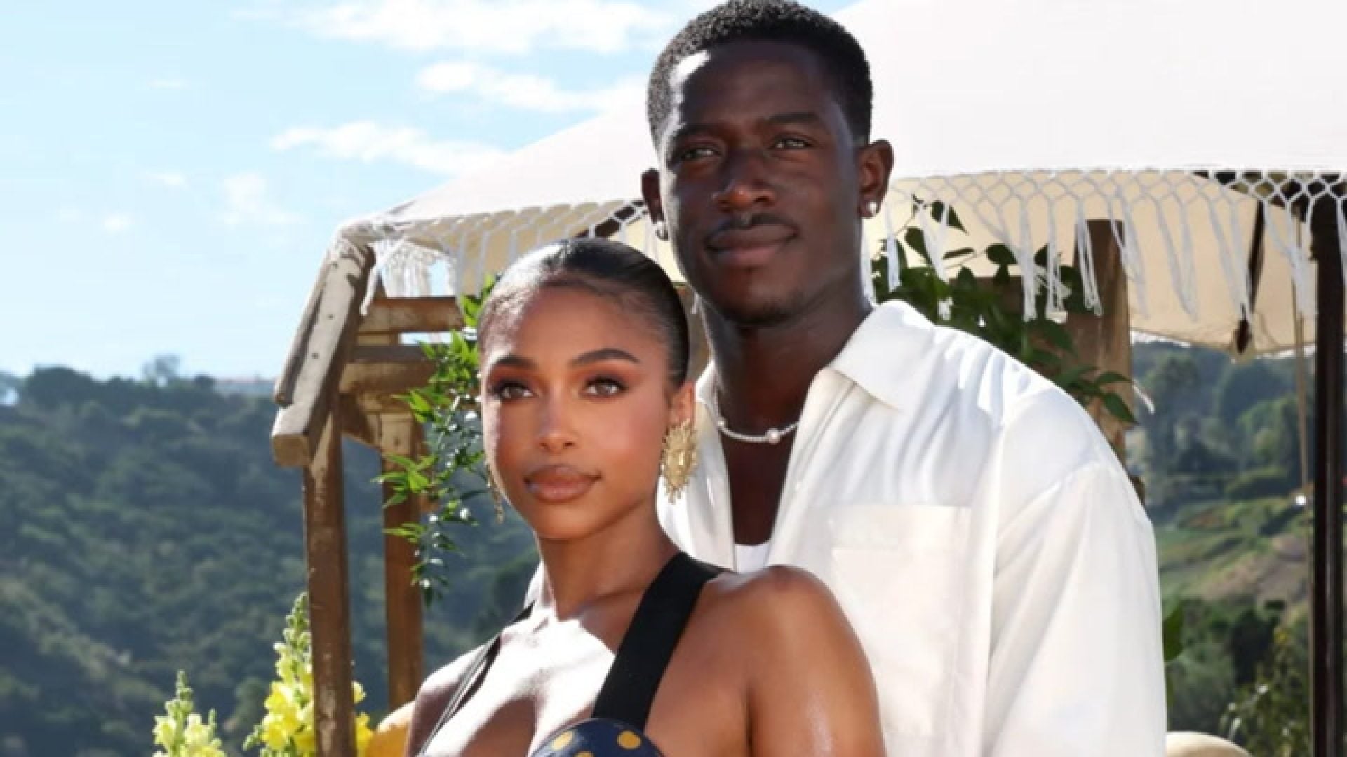 WATCH: Lori Harvey & Damson Idris Celebrate His Bday In All Beige