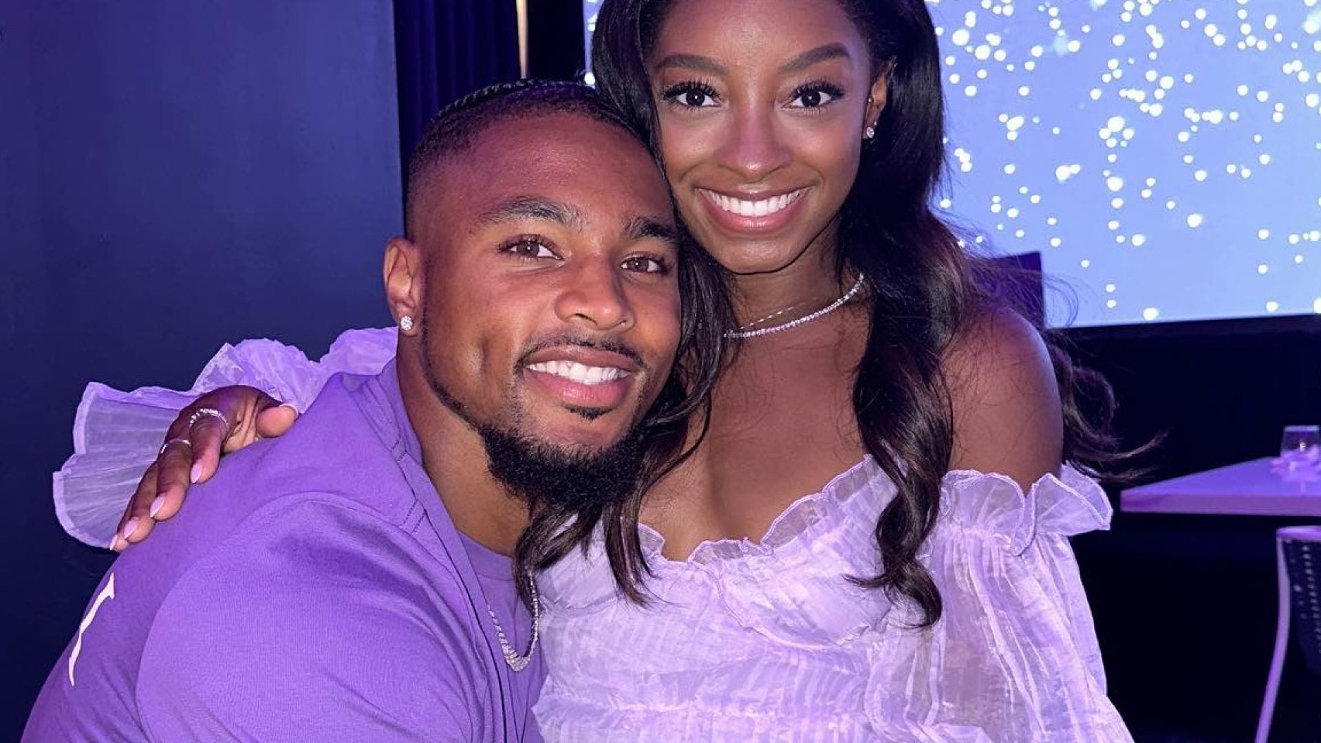 Simone Biles And Husband Jonathan Owens Gave Fans A First Look Inside Their Dream Home