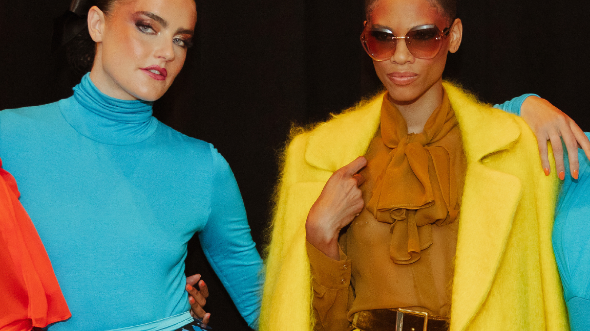 Backstage At Sergio Hudson’s Vintage-Inspired SS '24 Presentation