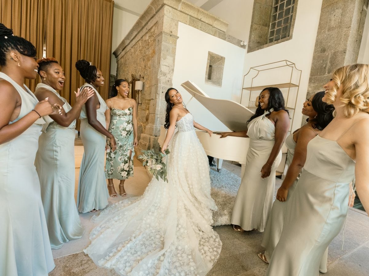 Bridal Bliss: 'Insecure,' 'Send Help' And 'Rap Sh!t' Star Jean Elie And Randall Bailey Celebrated Their Love With A Party In Portugal