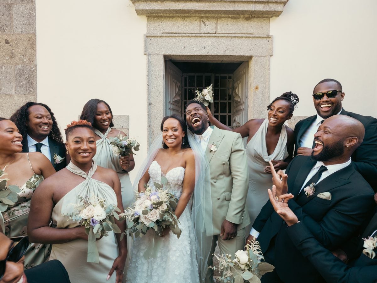 Bridal Bliss: 'Insecure,' 'Send Help' And 'Rap Sh!t' Star Jean Elie And Randall Bailey Celebrated Their Love With A Party In Portugal