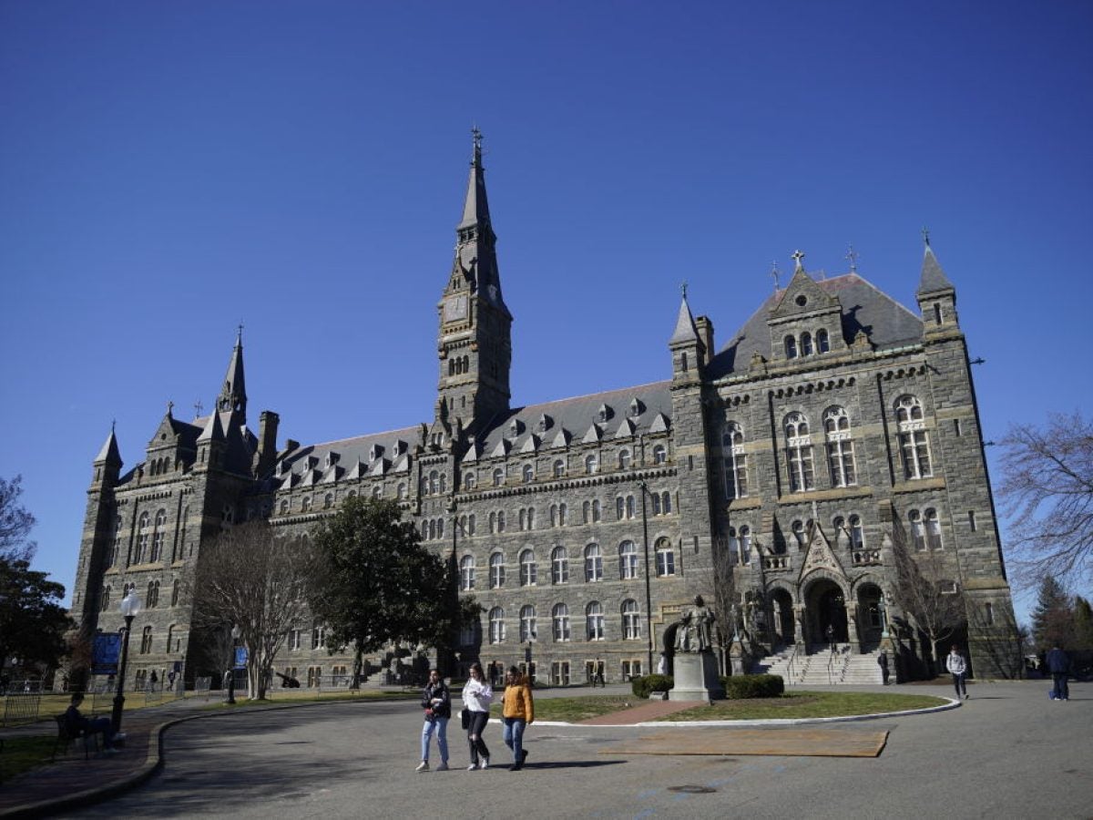 Reparations Will Go To The Descendants Of Enslaved People Sold To Build Georgetown University