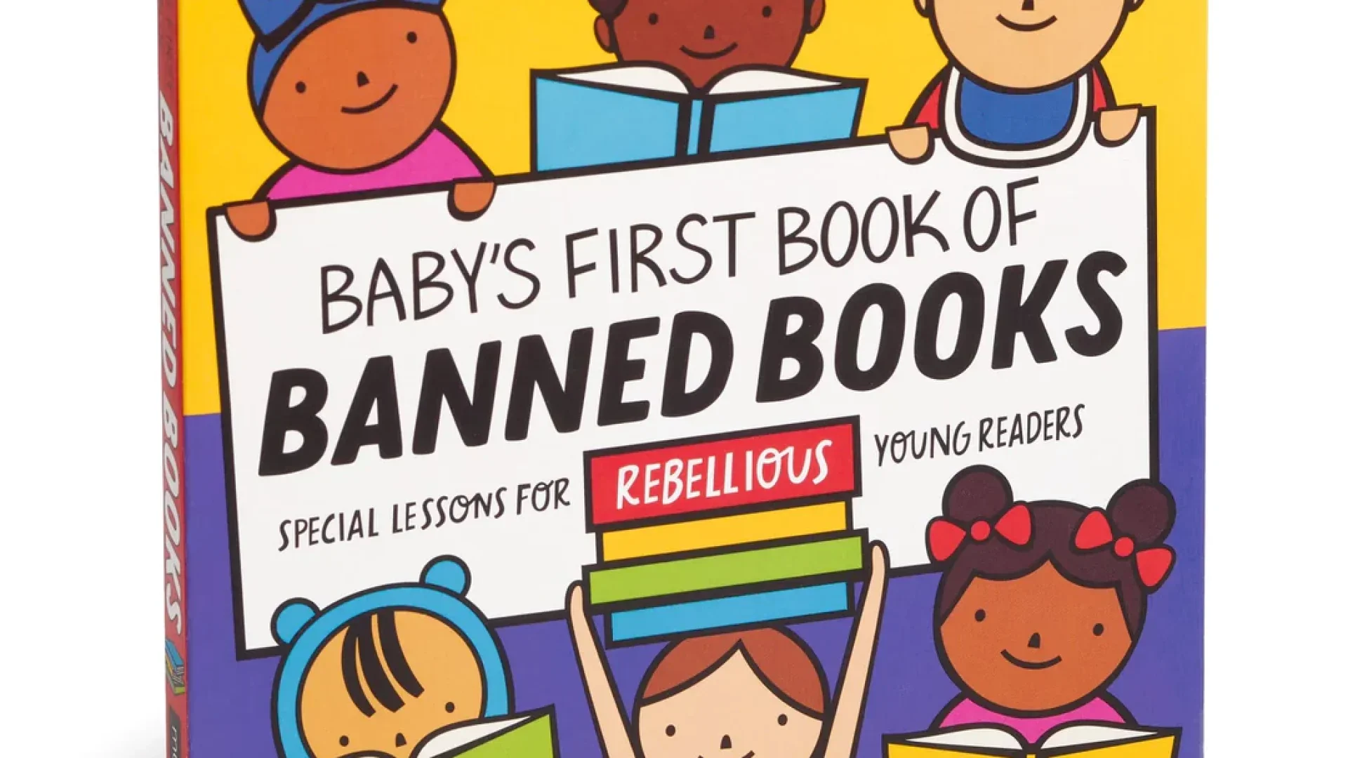 Baby’s First Book Of Banned Books— New Book Hopes To Inspire Activism From An Early Age