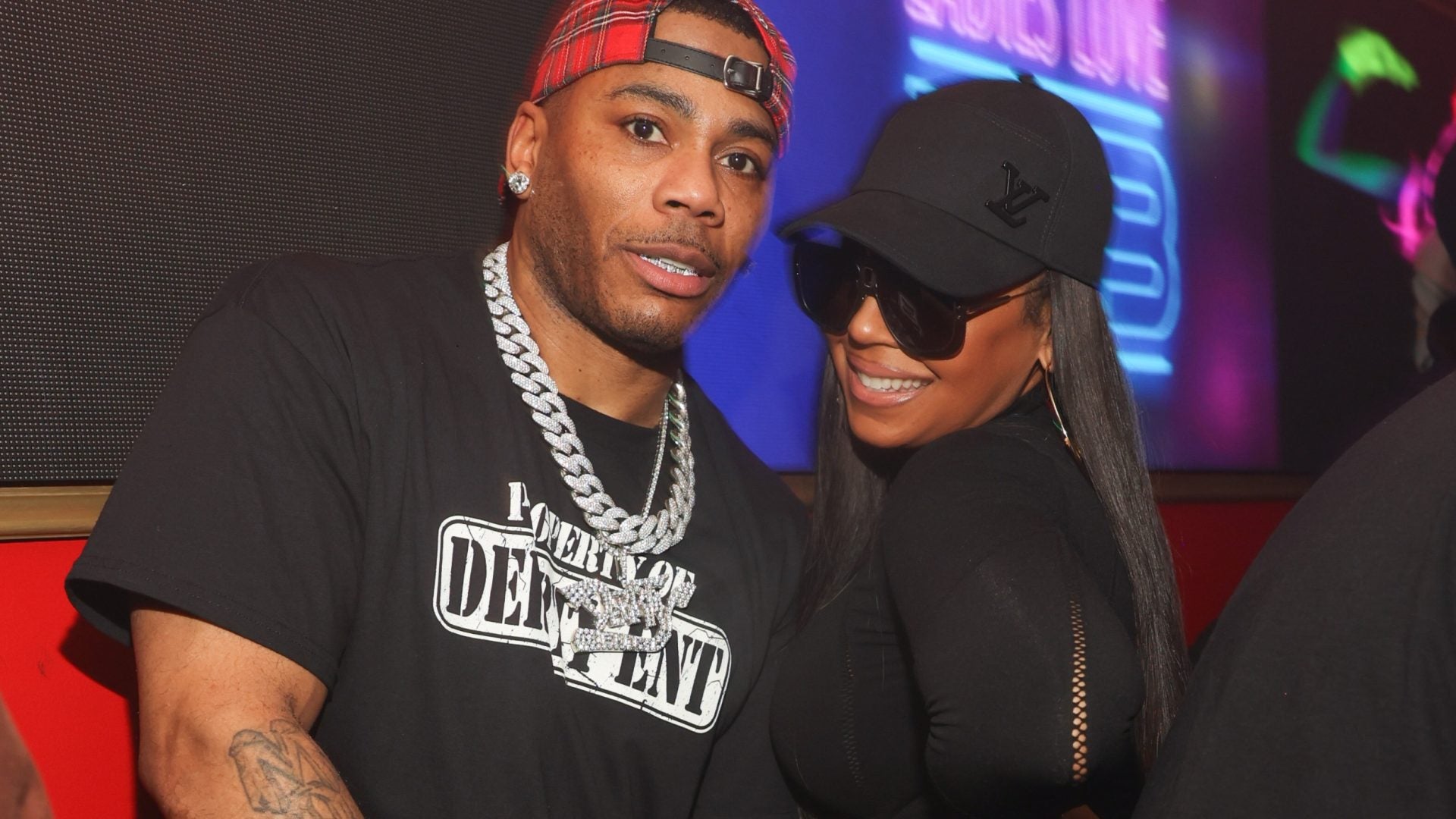 Nelly Gifts Ashanti Some Big Bling For Her Birthday (But Not What You're Thinking)