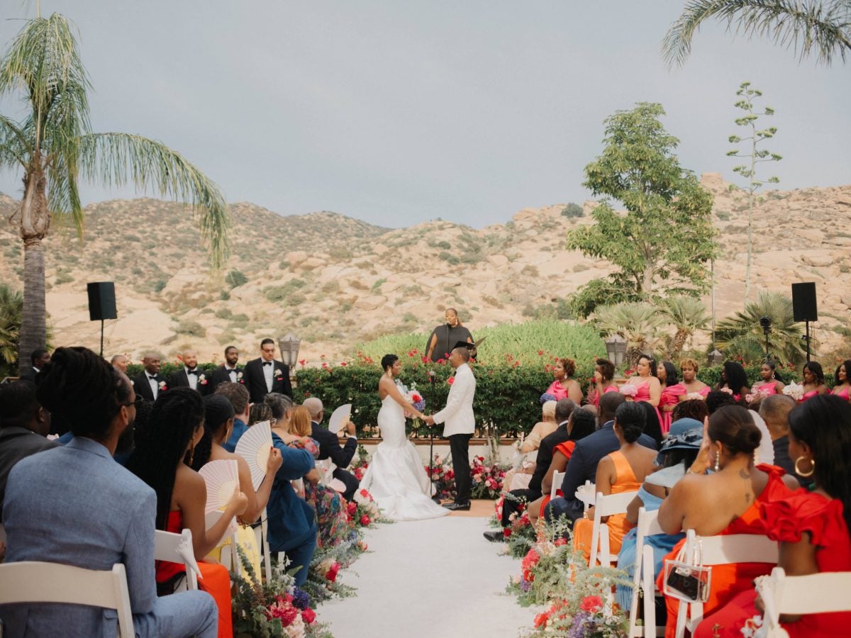 Bridal Bliss: Inside Brittany And Daniel's Unplugged SoCal Celebration