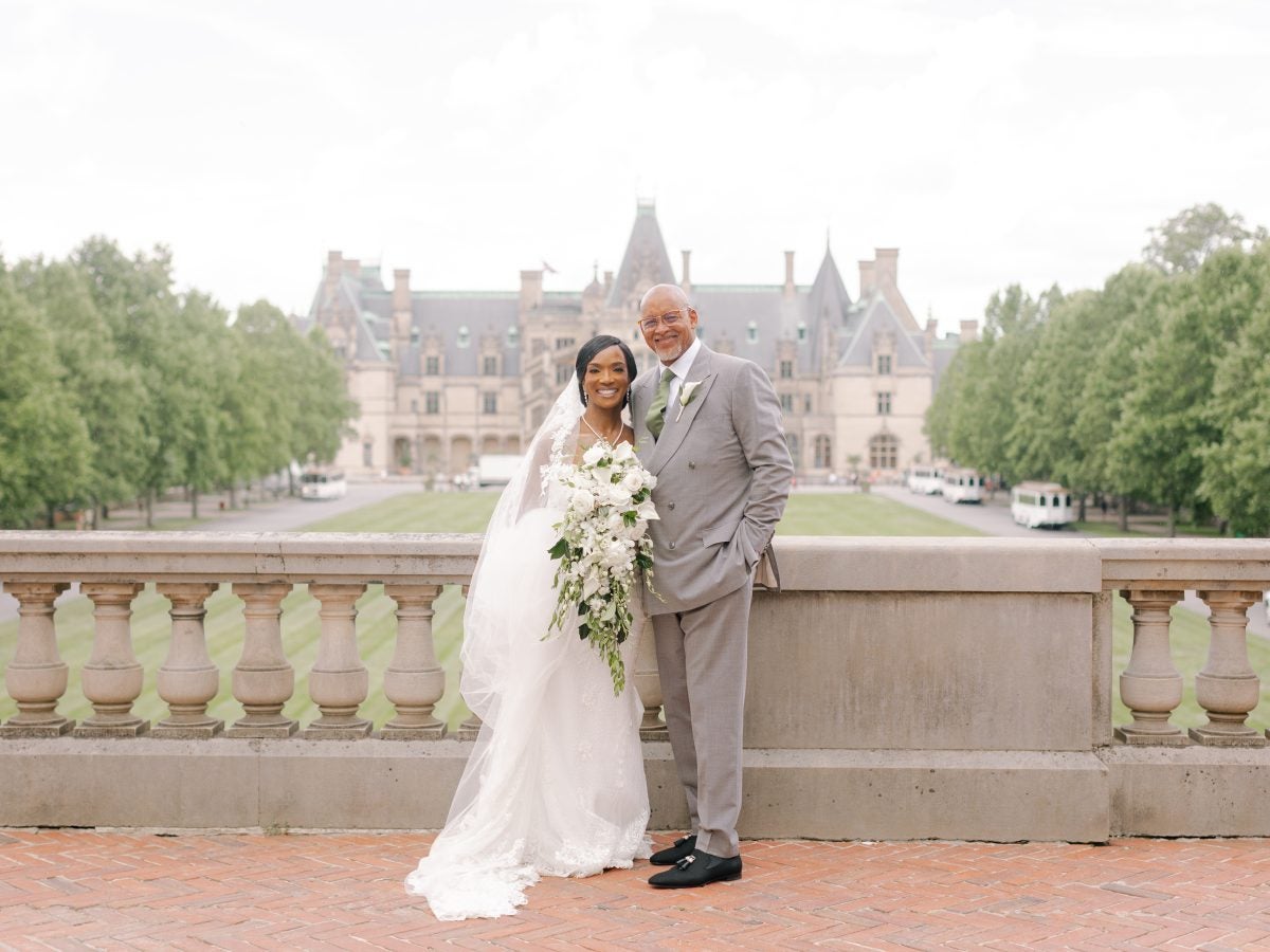 Bridal Bliss: Cindy And Keith's Dreamy North Carolina Nuptials Had Mountain Views — And Only Two Guests