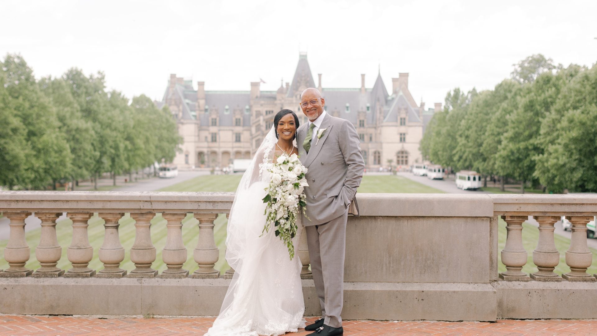 Bridal Bliss: Cindy And Keith's Dreamy North Carolina Nuptials Had Mountain Views — And Only Two Guests