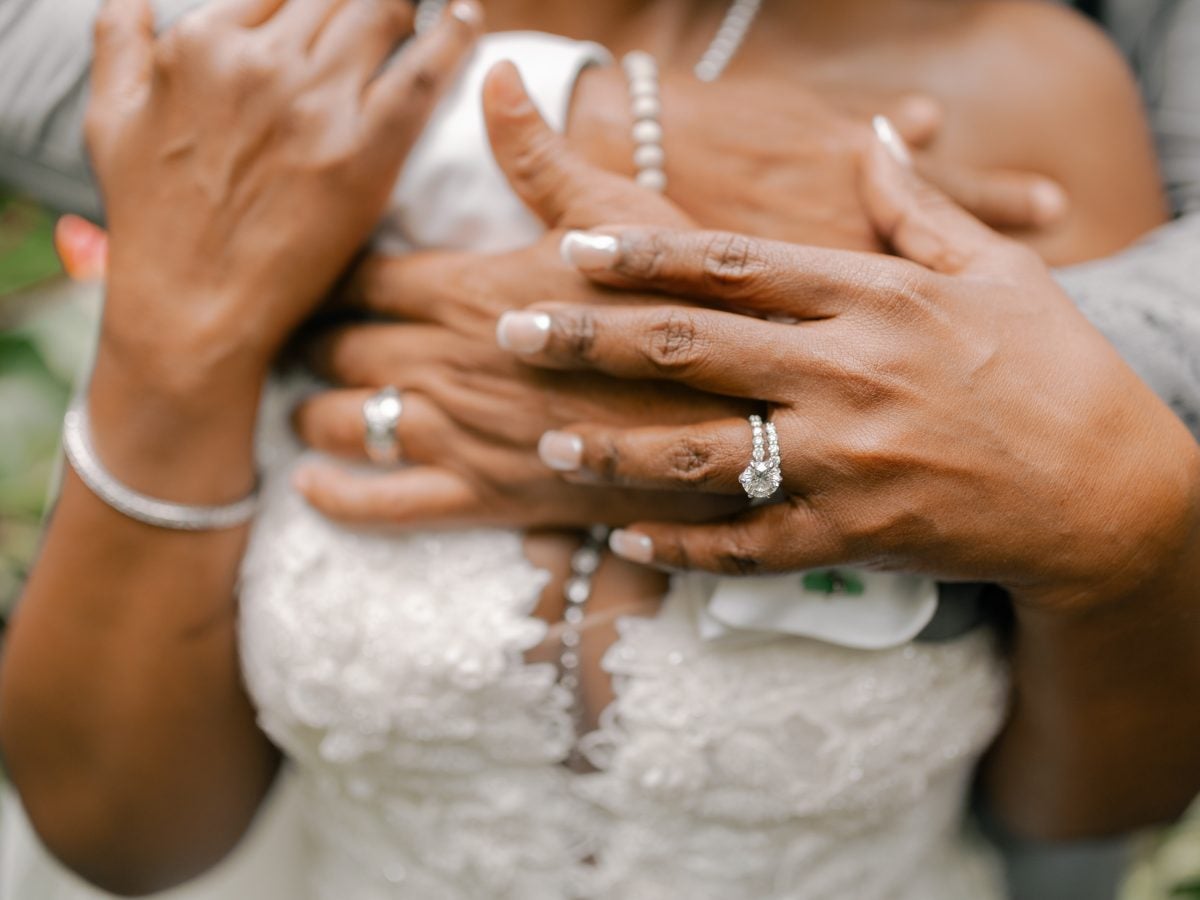 Bridal Bliss: Cindy And Keith's Dreamy North Carolina Nuptials Had Mountain Views — And Only Two Guests