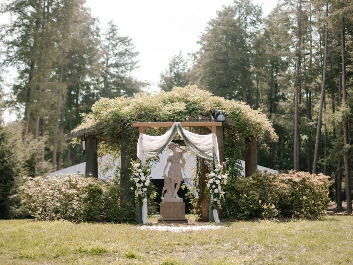 Bridal Bliss: Cindy And Keith's Dreamy North Carolina Nuptials Had Mountain Views — And Only Two Guests