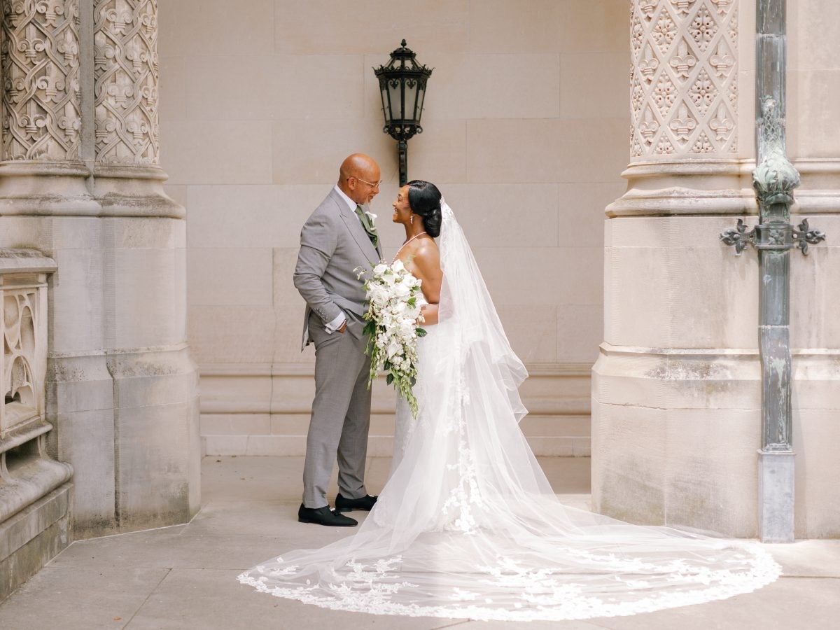 Bridal Bliss: Cindy And Keith's Dreamy North Carolina Nuptials Had Mountain Views — And Only Two Guests