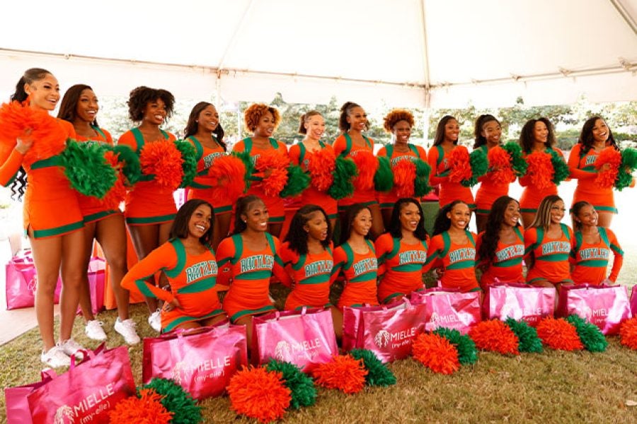 FAMU's Cheerleading Team Lands Historic NIL Deal With Mielle Organics