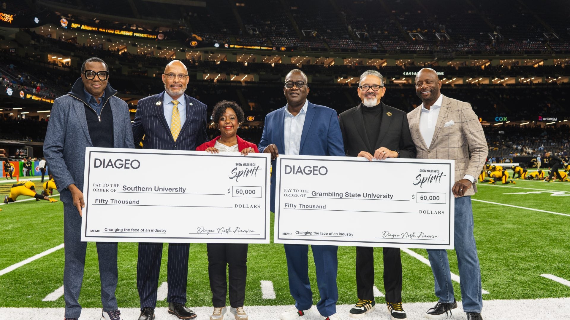 Spirits And Scholarship: DIAGEO Makes Its Mark At The 50th Annual Bayou Classic