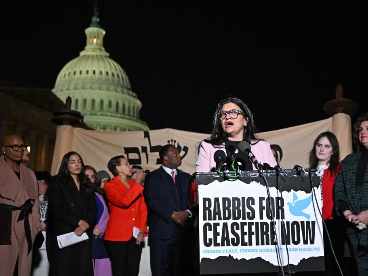 POC Lawmakers Rally Behind Rep. Rashida Tliab In Calls For Cease-Fire As Palestinian Death Toll Mounts