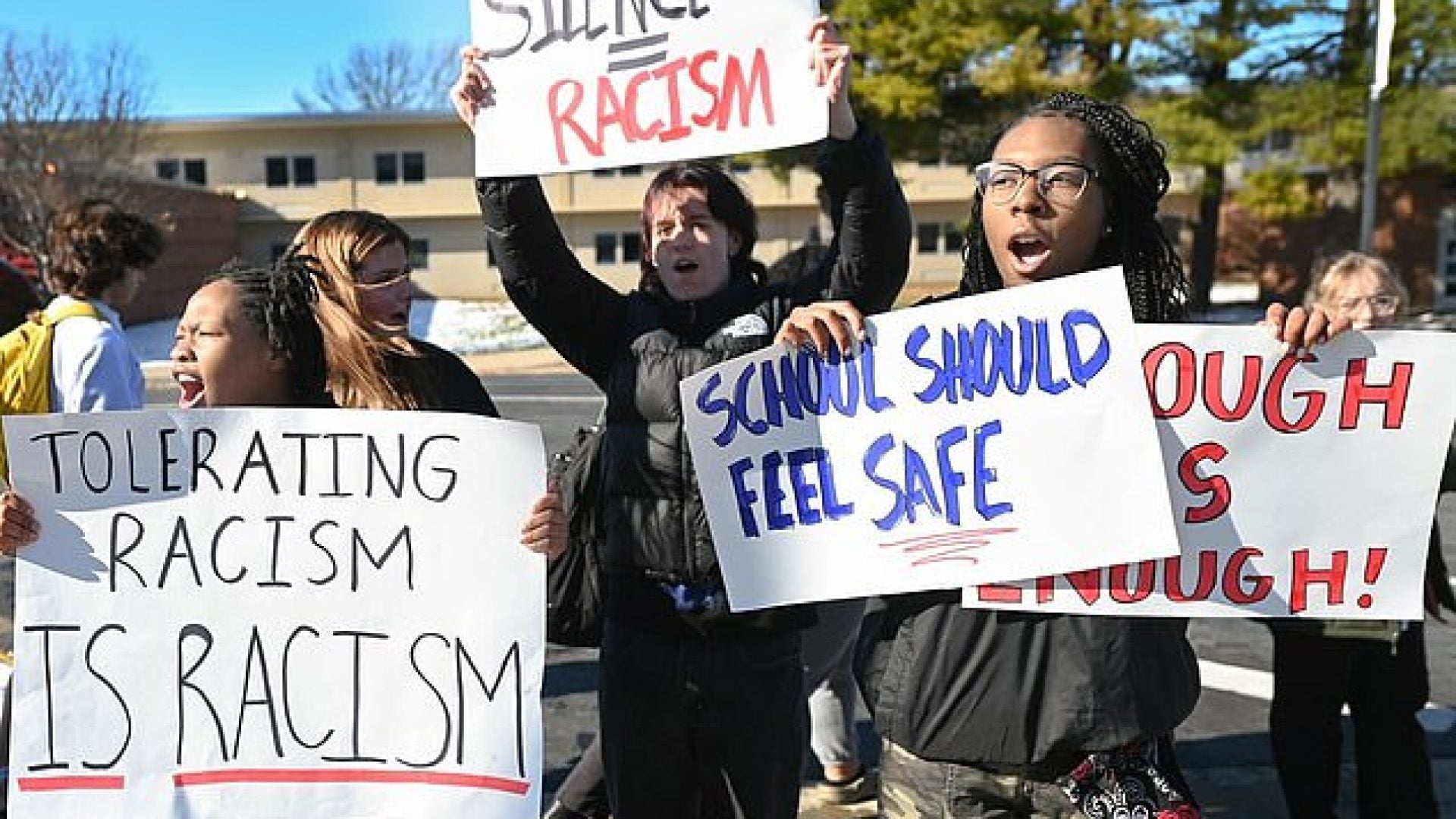 Students At Kansas High School Outraged Over The Suspension Of Black Girl Called Racial Slurs And Attacked By White Student